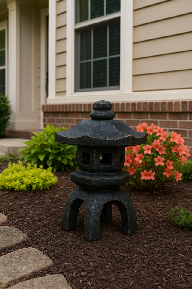 Japanese Concrete Lantern – 17